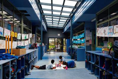 PHOOEY Architects Parkhill Primary School Built